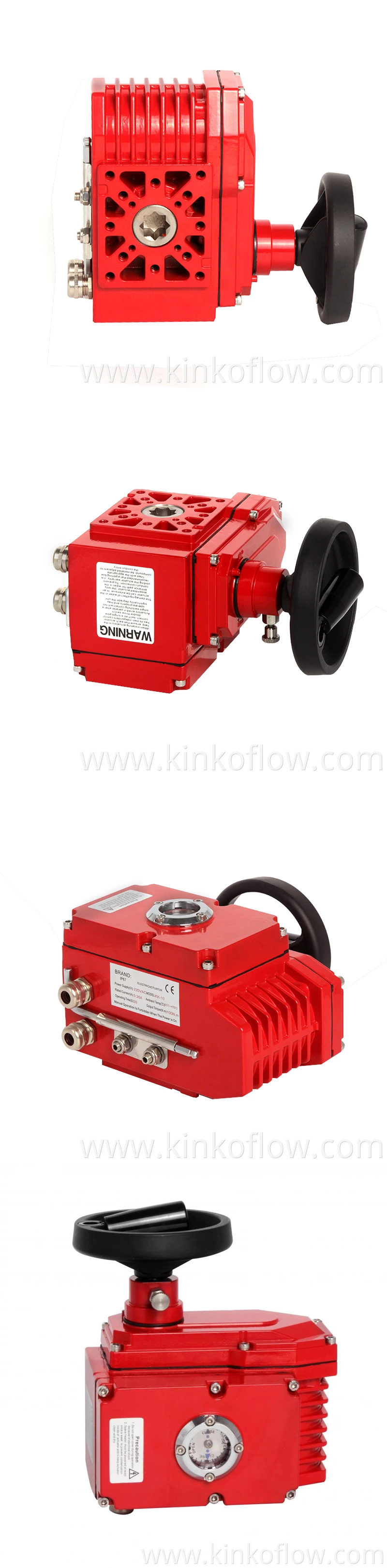 Atuador elétrico rotativo 24 VCC 220 VCA 380 VCA