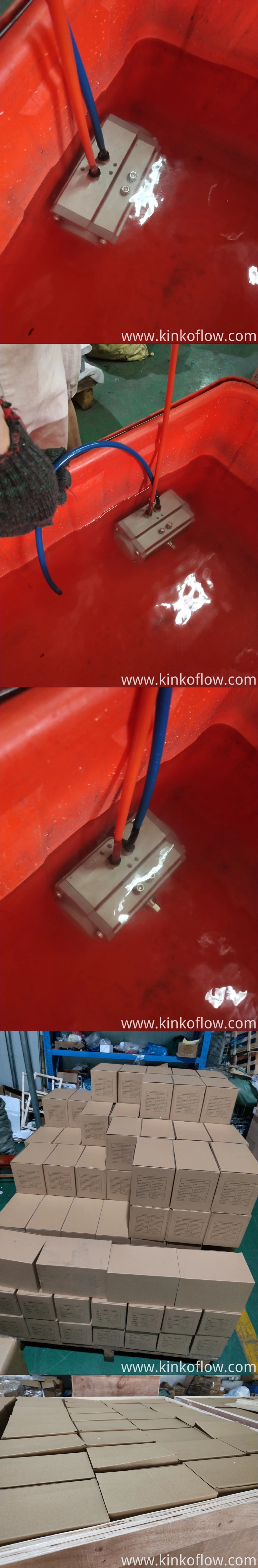 Atuador de controle pneumático Atuador Scot-ch Yoke Atuador