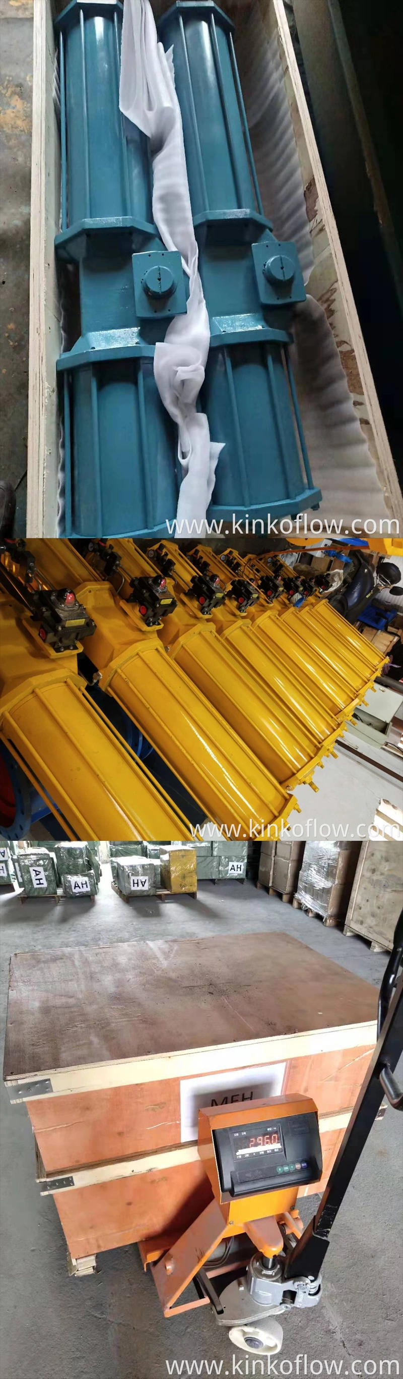 Atuador de controle pneumático Atuador Scot-ch Yoke Atuador