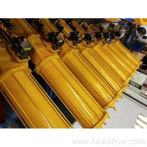 Atuador de controle pneumático Atuador Scot-ch Yoke Atuador