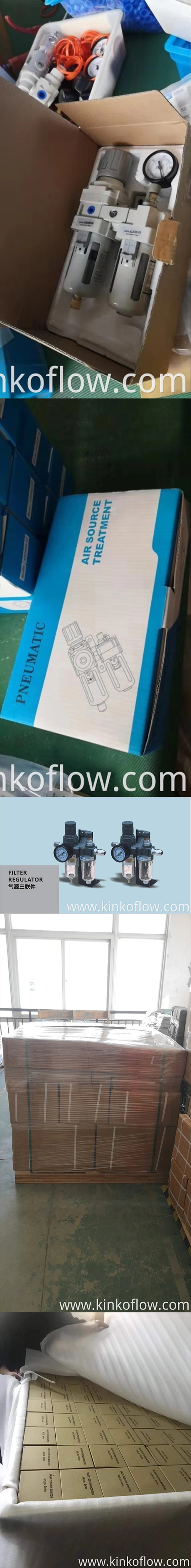 Regulador de filtro de ar e óleo de pré-aquecimento Afr-2000