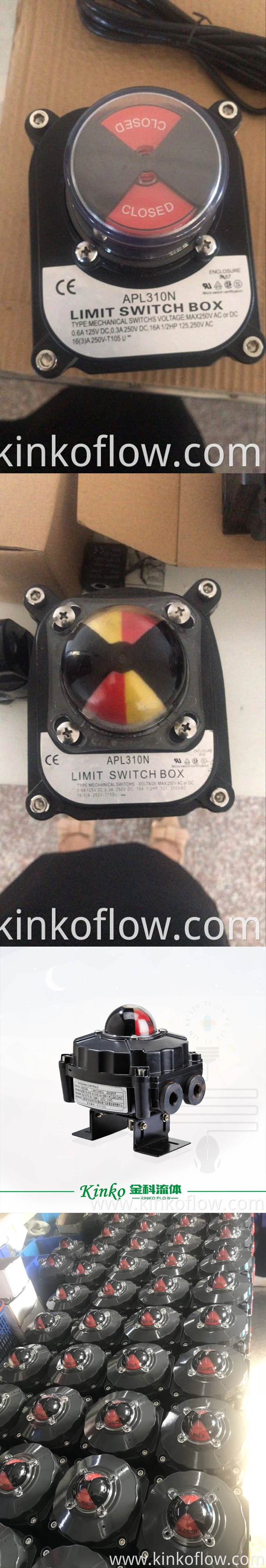 Caixa de interruptor de limite à prova de explosão APL-410