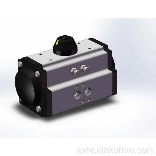 Atuador pneumático de 180 graus da série AT