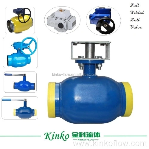 Válvula de esfera soldada com vedação de aço carbono RPTFE