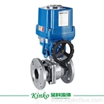 Válvula de esfera de flange elétrica de aço inoxidável CF8 1/2"-6"