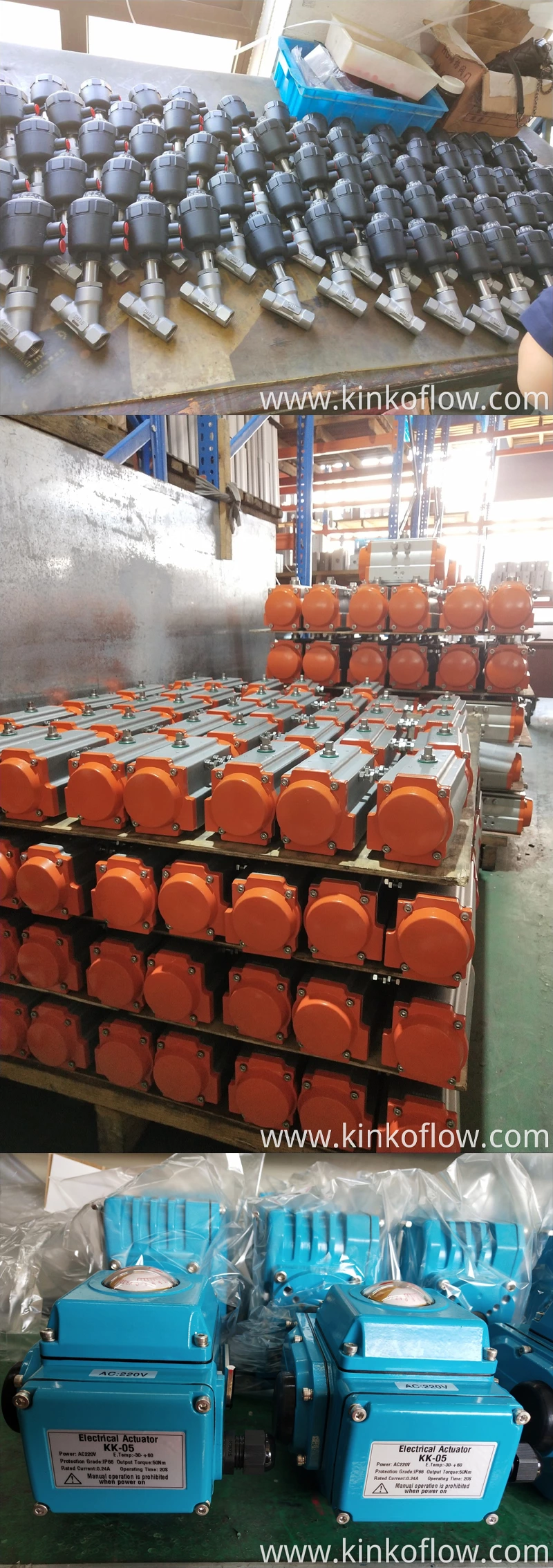 Válvula de esfera manual com flange de material DN50 PVCUPVCPVDF