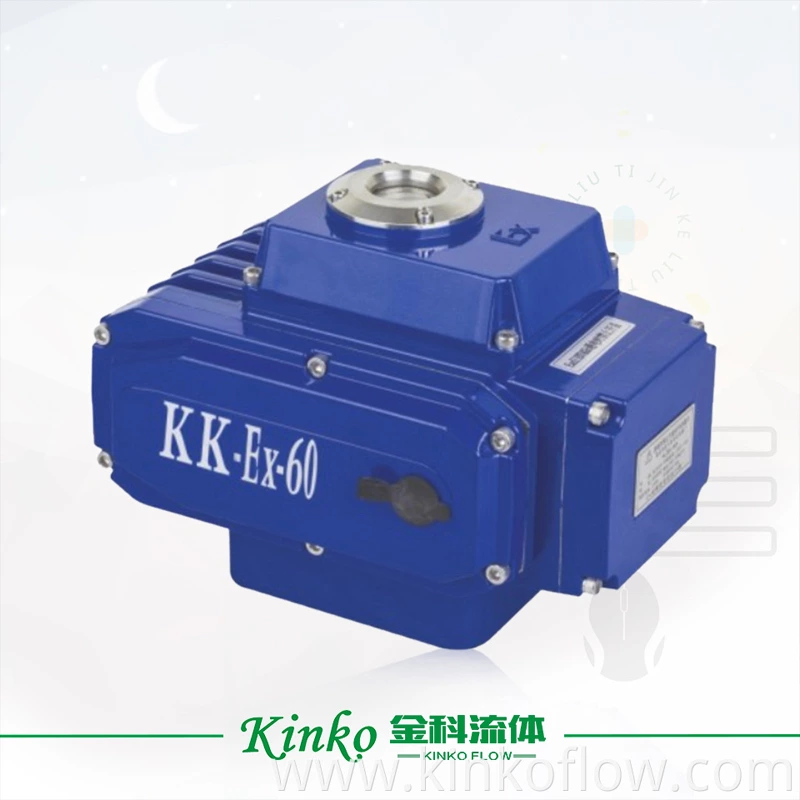 Atuador elétrico KK-EX-10 durável e seguro