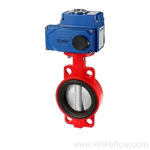 Válvula borboleta elétrica IP67 ângulo rotativo 90 50NM