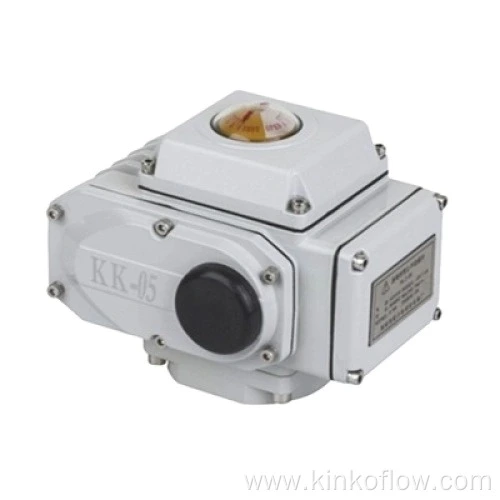 Válvula borboleta elétrica IP67 ângulo rotativo 90 50NM
