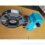 Válvula borboleta UPVC com braçadeira de par elétrico