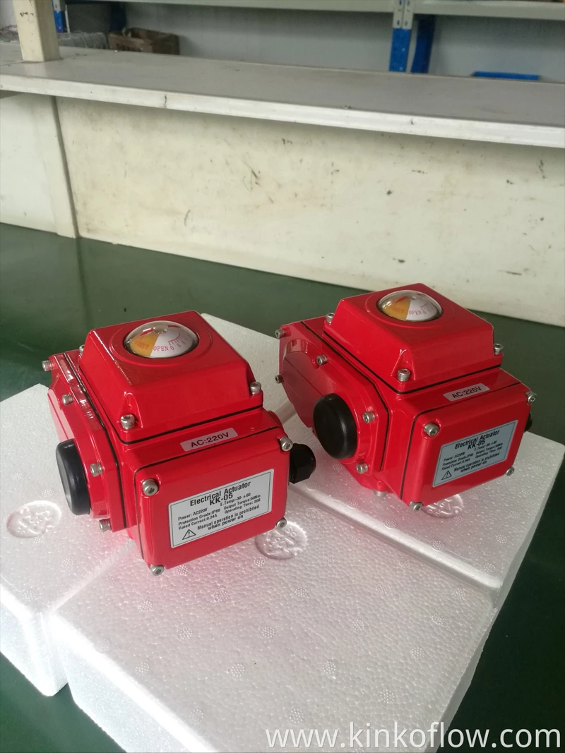 Atuador elétrico rotativo OXMA-10 de 100 nm da série OXMA