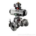 Válvula de esfera flangeada com vedação macia Q644/5F 16P-DN25
