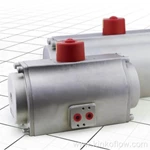 Atuador pneumático de dupla ação em aço inoxidável SS RT063D