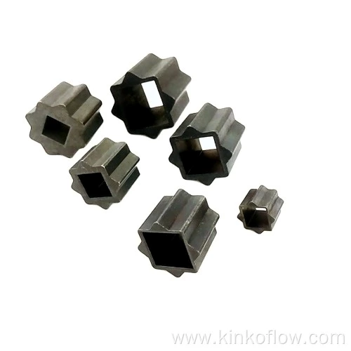 Conector quadrado plano pneumático de material de aço inoxidável