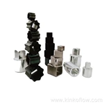 Conector quadrado plano pneumático de material de aço inoxidável