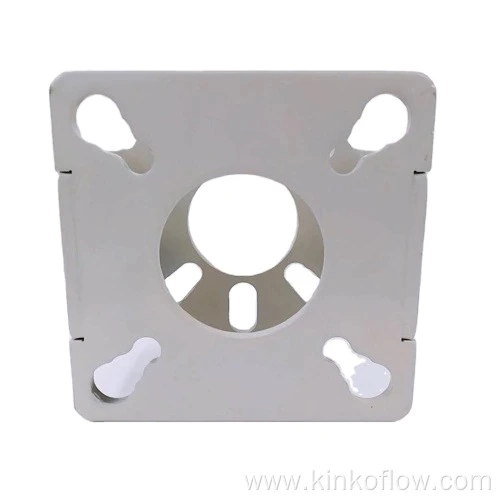 Suporte de ferro fundido envernizado