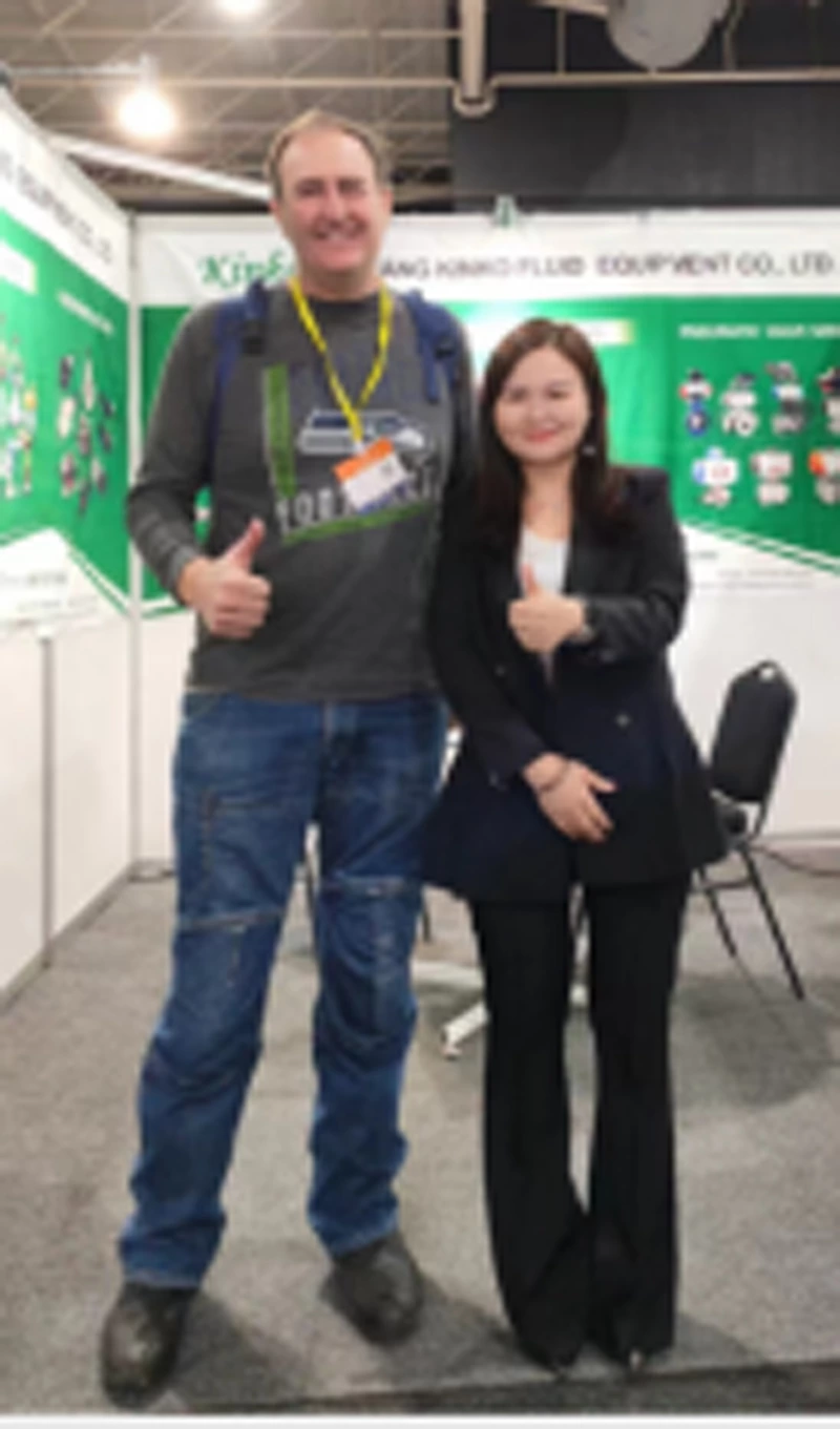 Zhejiang Jinke Fluid Equipment Co., Ltd. expõe atuadores e válvulas pneumáticas de ponta na Feira Internacional de Máquinas da China de 2024